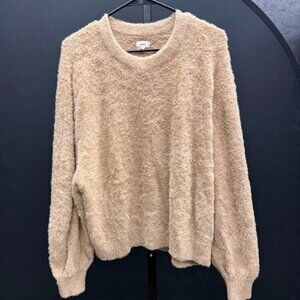 Aerie Fuzzy Flurry Crewneck Sweater
